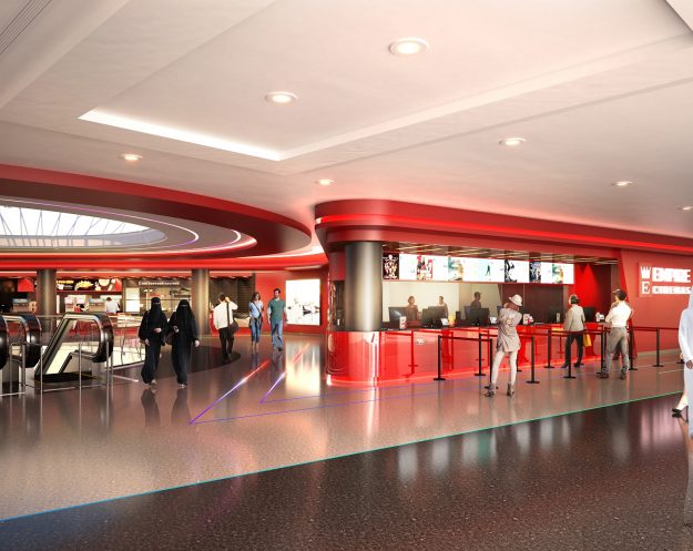 Empire Cinemas, rendering for multiplex in Madina