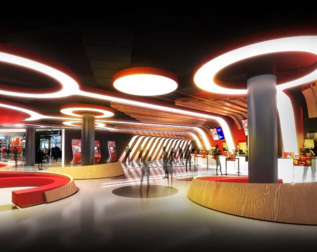 Empire Cinemas, rendering for multiplex in Al Ahssa