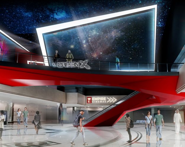 Empire Cinemas, rendering for multiplex in Riyadh