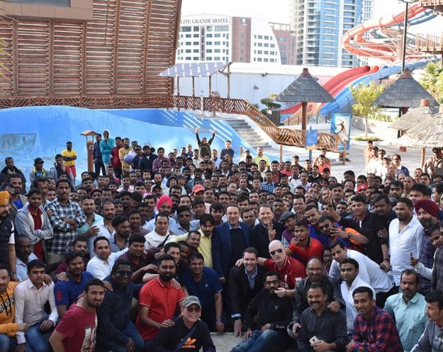 Our Askar factory employees, their supervisors and managers gathered at Wahooo! Waterpark for a fun-filled team building event.